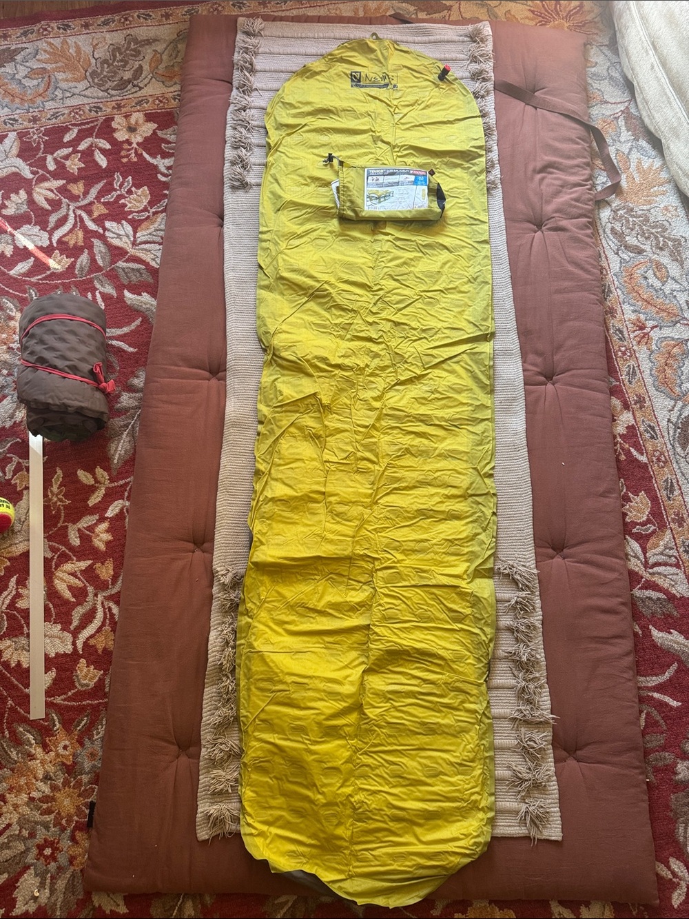 Nemo Tensor 20R sleeping pad mummy ultra lightweight 72 by 20 by 3 regular NEW